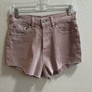 New Modern American Women's Pink Denim Shorts - Sample